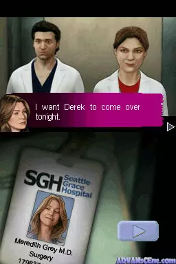 Image n° 3 - screenshots : Grey's Anatomy - The Video Game